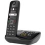 GIGASET Téléphone Fixe AS690 A Noir