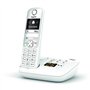 Téléphone Fixe AS690 A Blanc - GIGASET - Sans fil avec répondeur - Mains libres - ID d'appelant