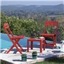 Chaise pliante - GROSFILLEX - MIAMI - Terracotta