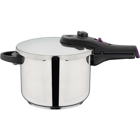 Autocuiseur - GSW - Rapide - 22 cm - 6 L - Induction - Acier inoxydable