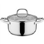 Batterie de cuisine Induction - GSW - 806787 - TRENTINO - Acier Inoxydable massif - 10 pieces