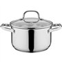 Batterie de cuisine Induction - GSW - 806787 - TRENTINO - Acier Inoxydable massif - 10 pieces