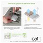 Maison de toilette Bac a litiere pour chat - CATIT - Airsift Regular - Systeme de filtration intégré - L. 57 x l. 39 x H. 46,5 c
