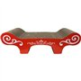 Griffoir pour chat - CATIT - Avec herbe a chat - Transat - Blanc et rouge