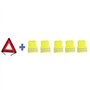 Pack sécurité - HTC EQUIPEMENT - 1 triangle de présignalisation + 2 gilets de sécurité adulte XL