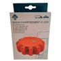Pack sécurité - HTC EQUIPEMENT - 1 disque d'avertissement lumineux 15 LED + 5 gilets de sécurité adulte XL