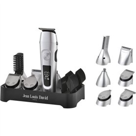Tondeuse cheveux 6 en 1 - JEAN LOUIS DAVID - JLD ULTIMATE TRIMMER - 6 tetes interchangeables - Autonomie 120 min
