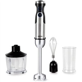 Mixeur plongeant - JOCCA - Avec accessoires - 1200 W - Noir et gris