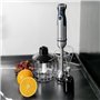 Mixeur plongeant - JOCCA - Avec accessoires - 1200 W - Noir et gris