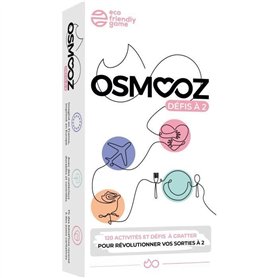 Jeu Couple - Osmooz Défis a 2 - Jeux de société - Jeu de Carte  Cadeau Femme  Cadeau Homme - Cadeau Couple Original