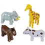 Animaux magnétiques - KLEIN - 0065 - 4 grands animaux Funny Puzzle, boîte ouverte - 16 pieces - Des 12 mois