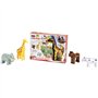 Animaux magnétiques - KLEIN - 0065 - 4 grands animaux Funny Puzzle, boîte ouverte - 16 pieces - Des 12 mois