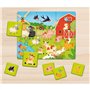 Jeu d'Association - CAROTINA BABY - Découverte des animaux