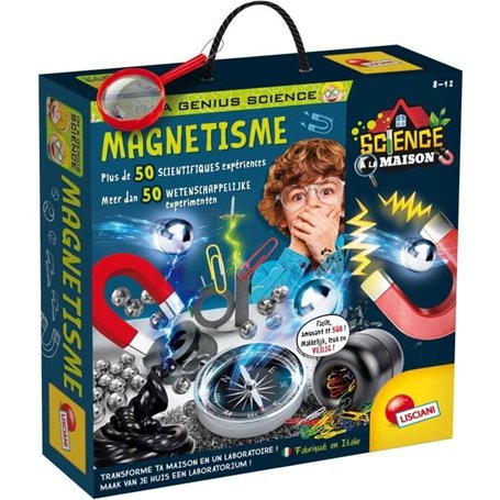 50 expériences de magnétisme - Kit Scientifique - I'M A GENIUS