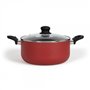 Faitout 28 cm - Livoo - MEP151R - Rouge