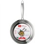 Brigade - Casserole en acier inoxydable 18 cm - LIVOO - MEP160 - Acier inoxydable Triply - Tous feux dont induction - Made in Fr
