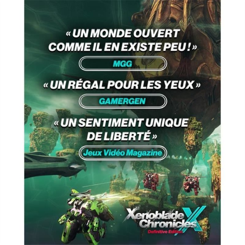 Image secondaire de Xenoblade Chronicles X: Definitive Edition  Jeu Nintendo Switch