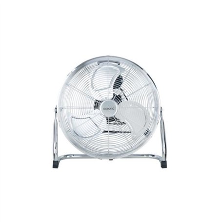 Ventilateur industriel de sol - Brasseur d'air - OCEANIC - 120 W - 3 vitesses - Ø 45 cm - Chromé