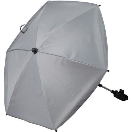 Ombrelle pour poussette - BAMBISOL - Orientable - 71 cm - Gris