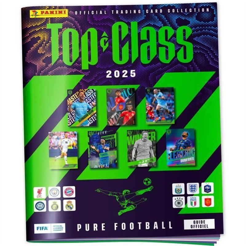 Pack de démarrage - PANINI - FIFA TOP CLASS 2025 TC - Classeur - Magazine - 3 pochettes