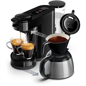 Machine a café dosette - PHILIPS - SENSEO SWITCH HD6592/65 - Noir intense