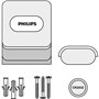 Sonnette sans fil Philips - Welcome Bell 300 Basic - Portée 300m - 4 sonneries haute qualité