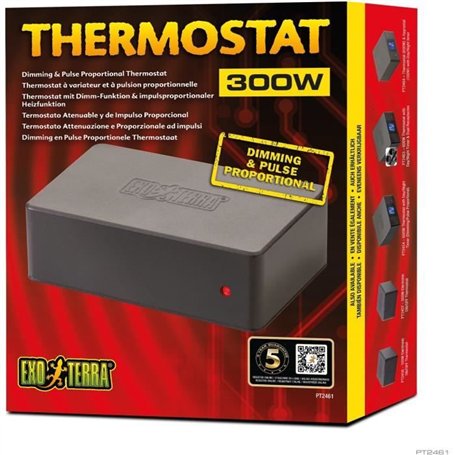 Thermostat a variateur et a pulsion proportionnelle pour terrarium - EXO TERRA - Dimming & Pulse - 300W