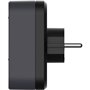 Biplite - QUARX - 2P 16A - Noir et gris anthracite, conforme NF