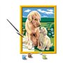 CreArt Kids 18x24cm Amour maternel, Kit de peinture par numéros Numéro d'Art, Des 7 ans, 25827, Ravensburger