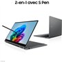 PC portable - SAMSUNG - Galaxy Book5 360 - 15,6 - Intel Core Ultra 5 - Windows 11 - 16 Go RAM - 512 Go SSD