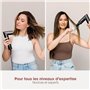 Seche-cheveux & styler soufflant 2 en 1- SHARK FLEXSTYLE - HD426EU - 3 accessoires - Noir et rose gold - 1400 W