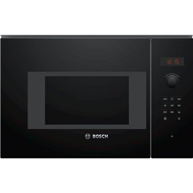 Micro-ondes simple encastrable -BOSCH SER4 - BFL523MB1F - Noir - 7 programmes auto - 38,2 x 59,4 x 31,7 cm