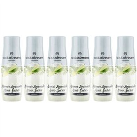 Concentrés SODASTREAM - Lot de 6 concentrés Limonade sans sucres - Jusqu'a 54L de boissons - 440 ml