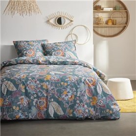 Parure de couette - TODAY - Sunshine 0.16 - 220x240cm - 2 personnes - Imprimée - Coton 57 fils