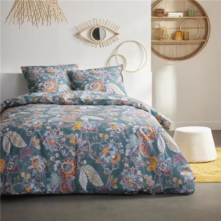Parure de couette - TODAY - Sunshine 0.16 - 220x240cm - 2 personnes - Imprimée - Coton 57 fils