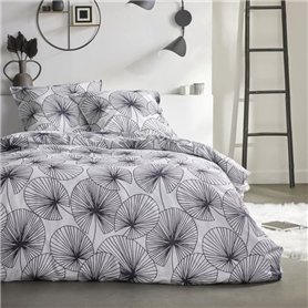 Parure de couette - TODAY - Sunshine 0.14 - 240x260cm - 2 personnes - Imprimée - Coton 57 fils