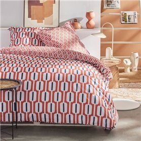 Parure de couette - TODAY - Sunshine 17.16 - 220x240cm - 2 personnes - Imprimée - Coton 57 fils