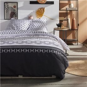 Parure de couette - TODAY - Sunshine 17.17 - 220x240cm - 2 personnes - Imprimée - Coton 57 fils