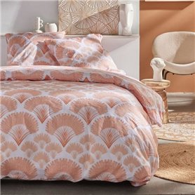 Parure de couette - TODAY - Sunshine 17.19 - 220x240cm - 2 personnes - Imprimée - Coton 57 fils