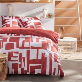 Parure de couette - TODAY - Sunshine 17.32 - 240x260cm - 2 personnes - Imprimée - Coton 57 fils