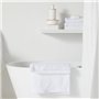 Rideau de douche gauffré - White - Polyester - 180 x 200 cm - 12 crochets - UTILITY - TODAY