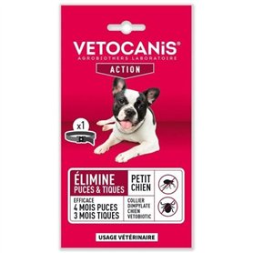 Collier Anti-puces - VETOCANIS - Collier Anti-puces et Tiques au Dimpylate pour Chien