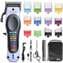 Tondeuse a cheveux - WAHL - ColorPro Cordless Lithium - 240 V - 120 min - Blanc / Noir