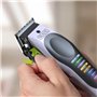 Tondeuse a cheveux - WAHL - ColorPro Cordless Lithium - 240 V - 120 min - Blanc / Noir