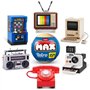 Set de construction - ZURU - Retro - 221 pieces - 6 designs - Ambiance nostalgique