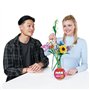 Set de construction - ZURU - Long Flowers - 243 pieces max - 10 designs - Bouquet a assembler