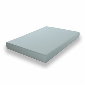 Drap housse Happy Home Gris clair Lit 1 persone