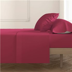 Drap Happy Home MixColors Cerise Lit de 120