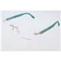 Monture de Lunettes Homme Porsche Design P8233-E Doré ø 60 mm