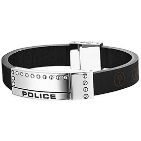 Bracelet Homme Police PJ.24643BLB.01-L Cuir 18 cm